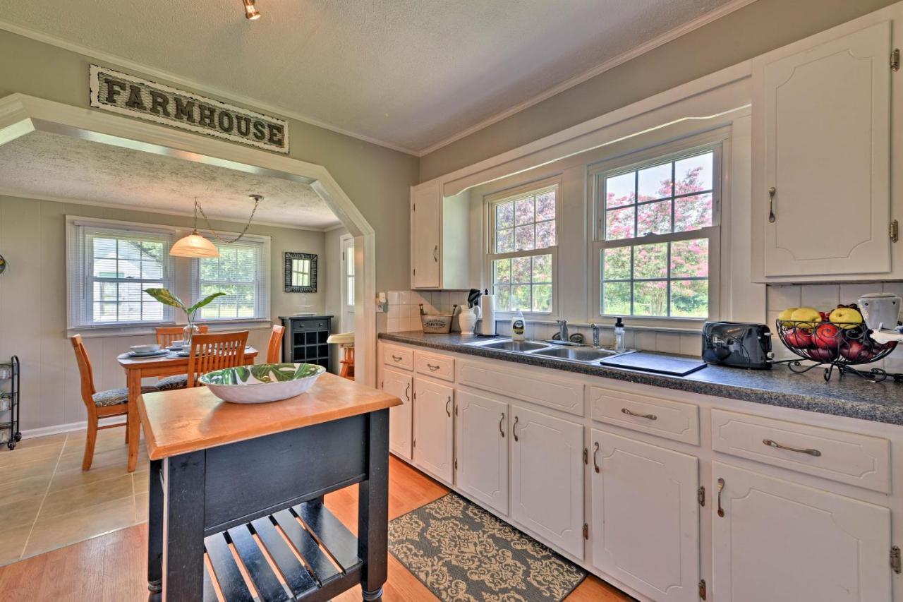 Peaceful Elkin Vacation Rental About 17 Mi To Mt Airy! Dobson Buitenkant foto